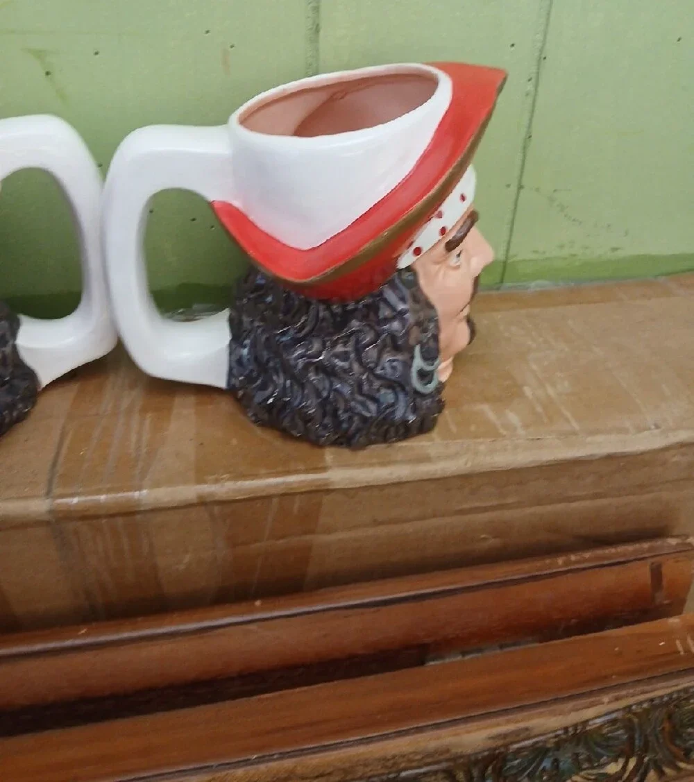 Ceramic Mugs Pair